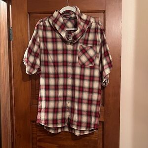 Vince Multicolor Plaid Shirt